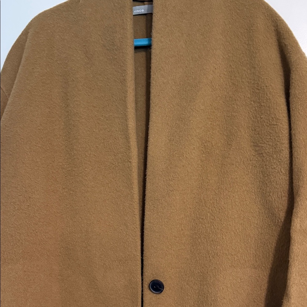 Vince Woman’s Camel Unlined Wool (55%) Coat - Picture 3 of 5